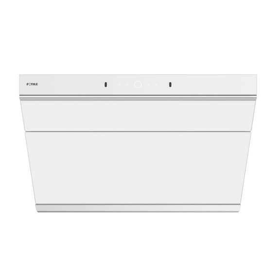FOTILE 30" 1100CFM Under Cabinet|Wall Mount Range Hood in White Tempered Glass