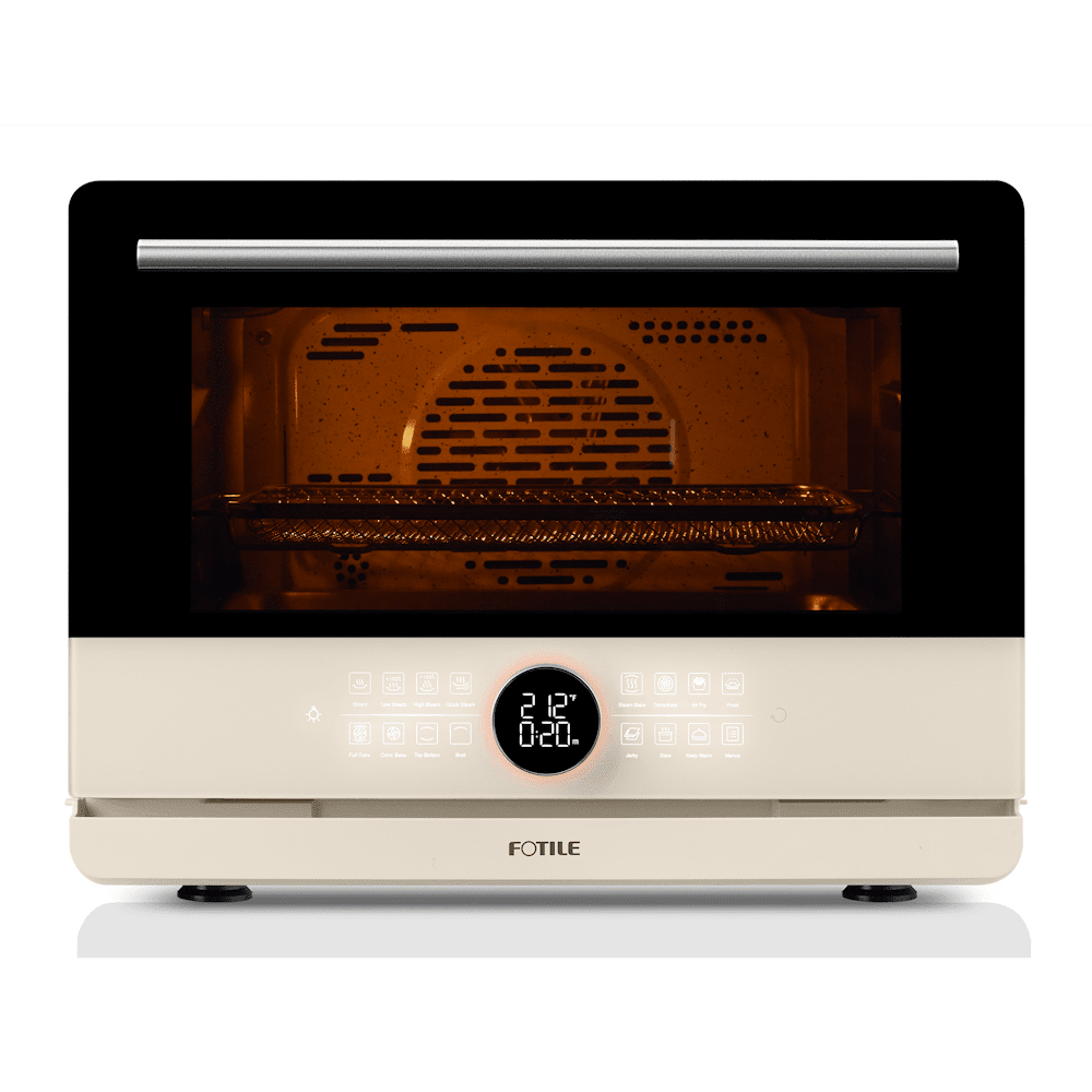 FOTILE ChefCubii 4-in-1 1.1-cu ft Countertop Steam Oven with 8 Modes, 50 Preset Menus, True Convection, Steam Bake, and Steam Self-Clean