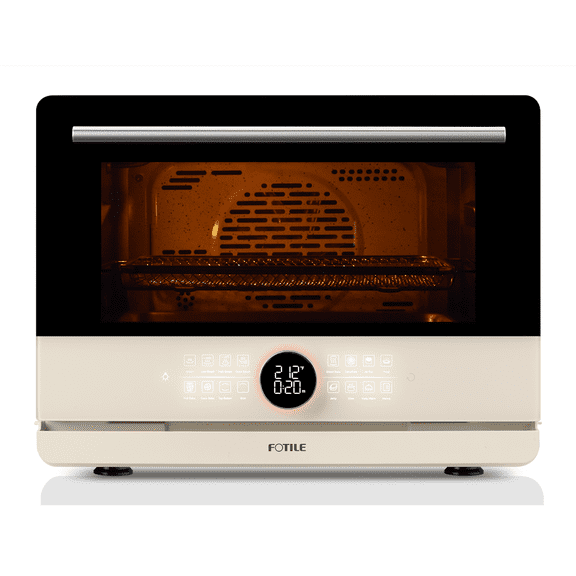 FOTILE ChefCubii 4-in-1 1.1-cu ft Countertop Steam Oven with 8 Modes, 50 Preset Menus, True Convection, Steam Bake, and Steam Self-Clean