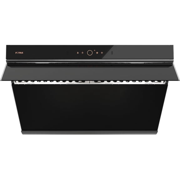 FOTILE 30" 1100CFM Under Cabinet|Wall Mount Range Hood in Black Tempered Glass