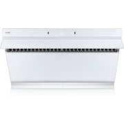 FOTILE 36 inch Ducted 1000-CFM White SCHOTT Glass Under Cabinet Range Hood
