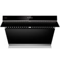 thumbnail image 1 of FOTILE inclined Vent Series 30" 850 CFM Under Cabinet or Wall Mount Range Hood with 2 LED lights and Push Buttons in Onyx Black Tempered Glass, 1 of 9