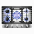 thumbnail image 1 of FOTILE Tri-Ring Series GLS30501 30 Inch Pro Gas Cooktop with 56K total BTU on 5 Burners, 1 of 5