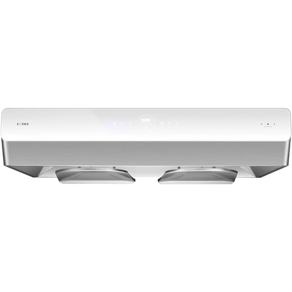 FOTILE Pixie Air UQG Stainless Steel Under Cabinet Range Hood, 850 CFMs Kitchen Over Stove Exhaust Vent with LED Lights Dual AC Motors, Motion Control and Touchscreen