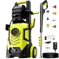 thumbnail image 1 of FOTING 5000 PSI at 3.2 GPM Electric Pressure Washer, with Total Stop System and GFCI protection,Green, 1 of 6