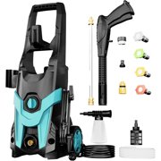 FOTING Electric Pressure Washer 4300 PSI 2.8 GPM, 2024 23ft Hose 35ft Power Cord,Upgraded Power Washer with 6ft Inlet, 4 Nozzle and Detergent Tank for Cars, Fences, Patio