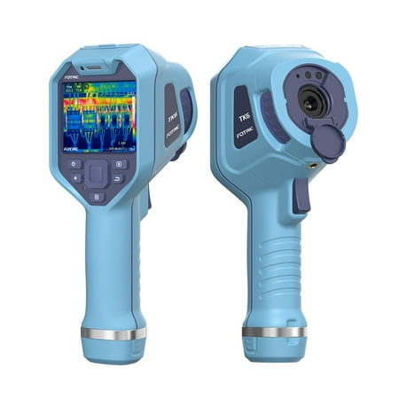 FOTRIC TK6 Thermal Imaging Camera, 384 x 288 IR Resolution , 25° *19° FOV, Manual Focus Thermal Imager with 5MP Visual Camera for Building, Electrical Inspections, -4°F to 1022°F, 3.5" Touch Screen