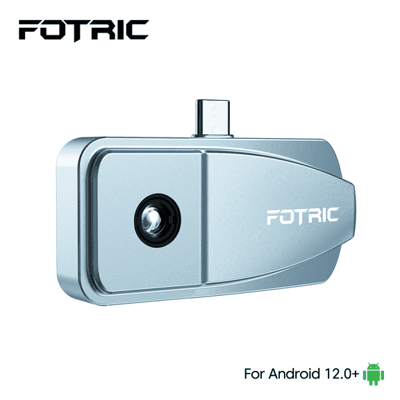 FOTRIC TP320A Thermal Camera for Android, 640x480 Super Resolution Plug-in Thermal Imager with High-Sensitivity Under 35mK NETD, -4F to 1022F Temp Range
