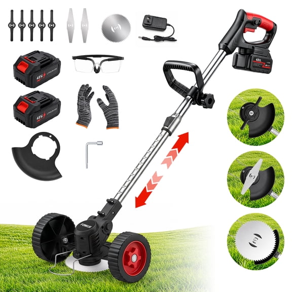 FOUKUS Electric Weed Wacker Cordless