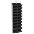 thumbnail image 1 of FOUKUS Over the Door Shoe Organizer: 20-30 Pair Over the Door Storage with 6.3 in Deep Pockets - Shoe Rack for Door in Closet Bedroom Dorm Entryway, 1 of 7
