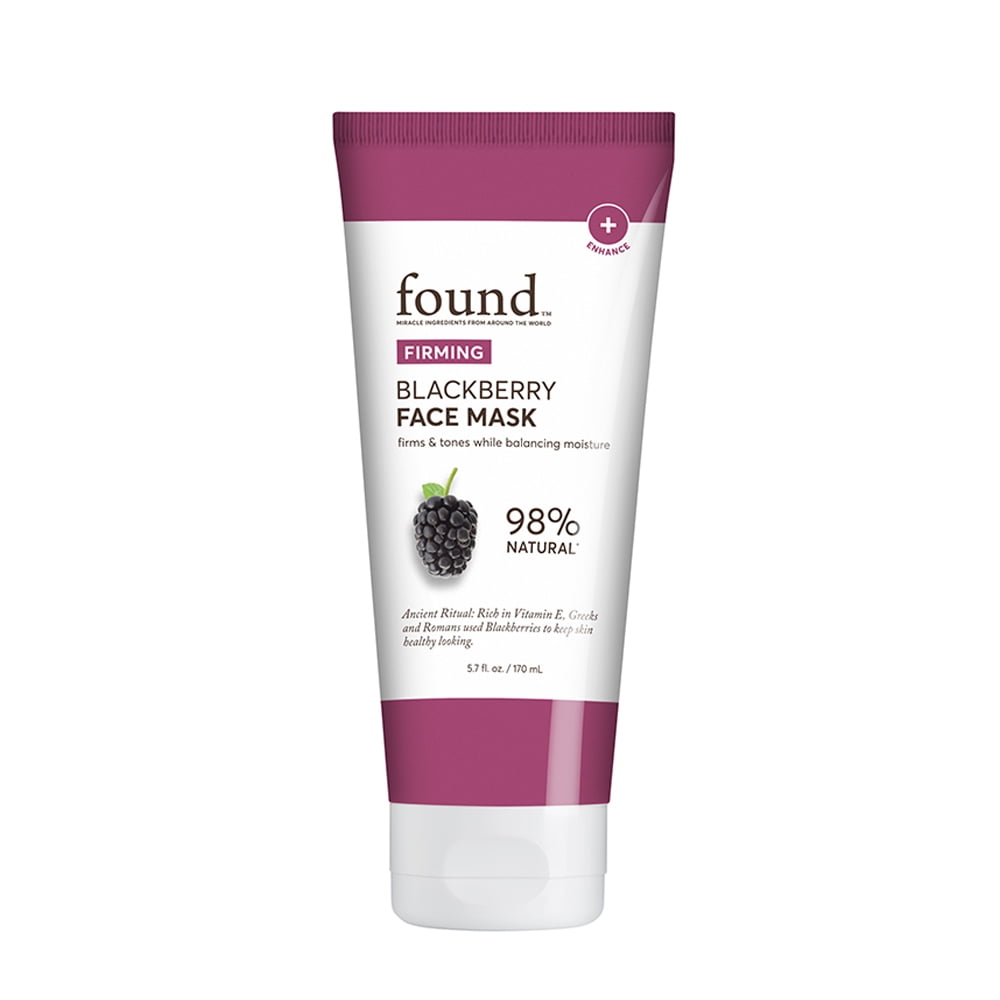 FOUND FIRMING Blackberry Face Mask, 5.7 fl oz