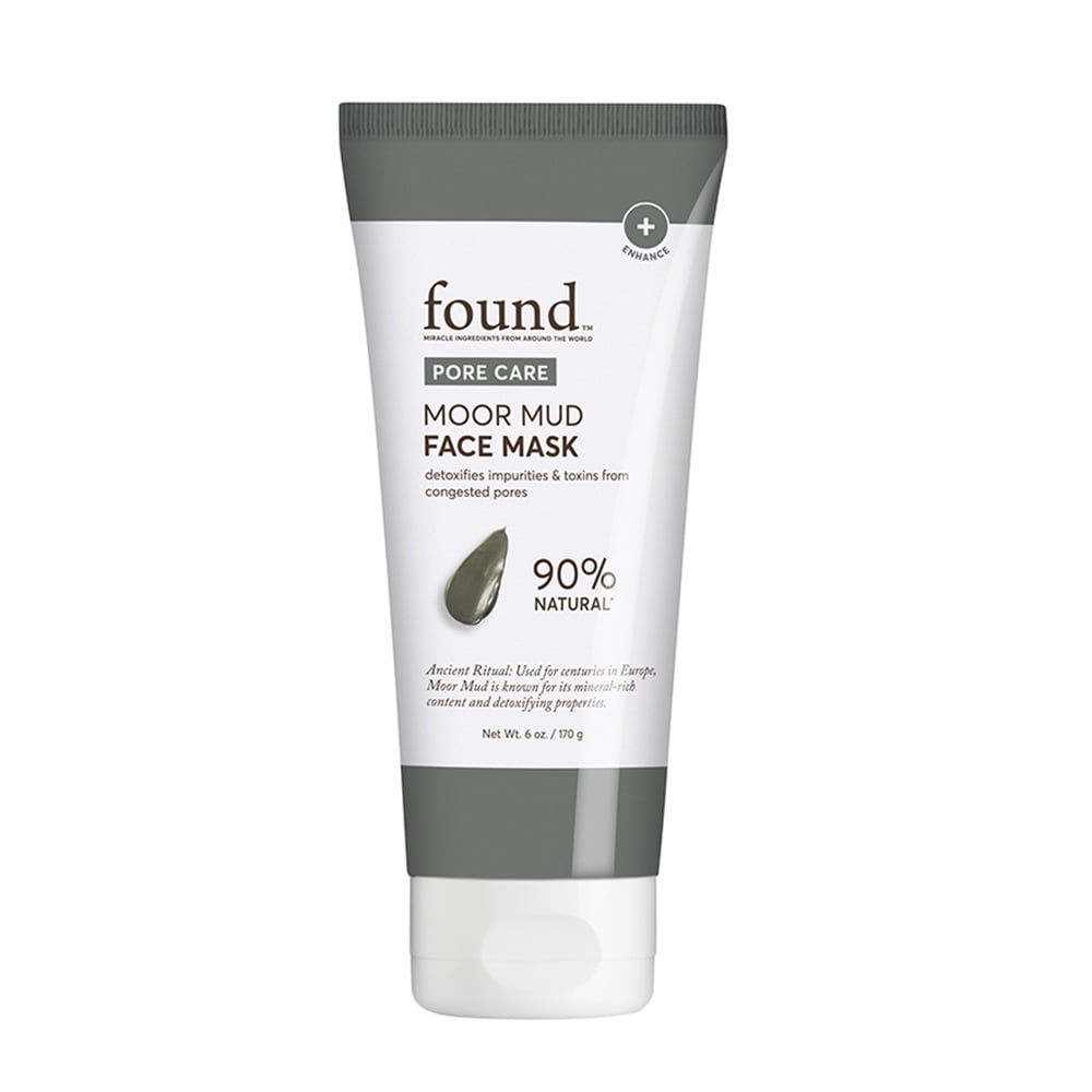 FOUND PORE CARE Moor Mud Face Mask, 6 fl oz