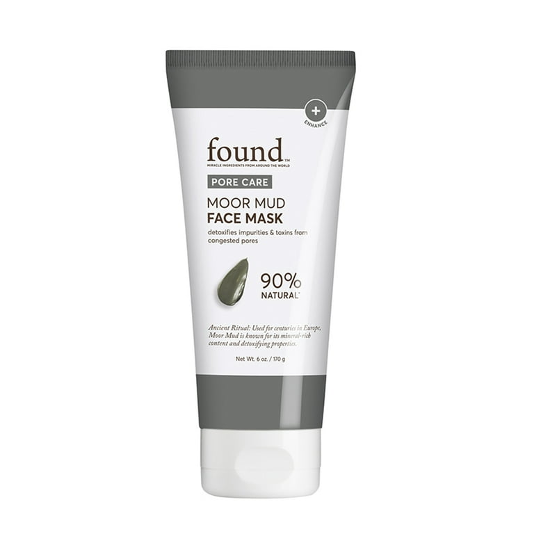 FOUND PORE CARE Moor Mud Face Mask, 6 fl oz - Walmart.com