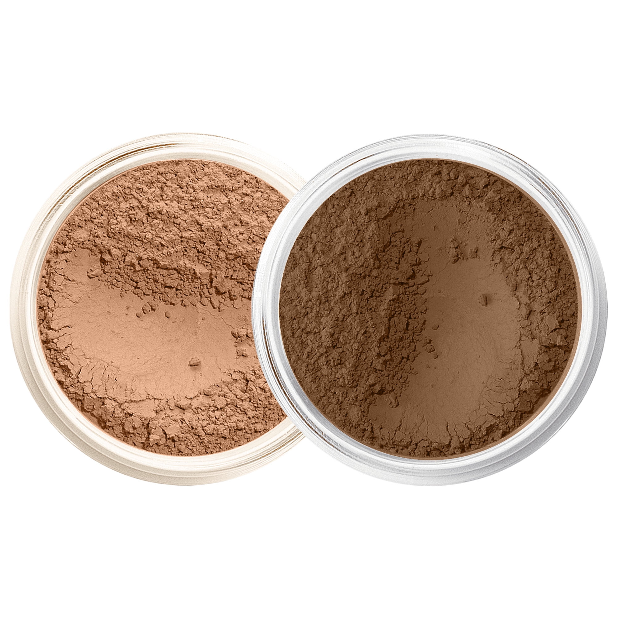 FOUNDATION & CONCEALER DUO (EBONY & DARK CONCEALER) Mineral Makeup Kit Full Size Set Matte Bare Face Sheer Powder Cover