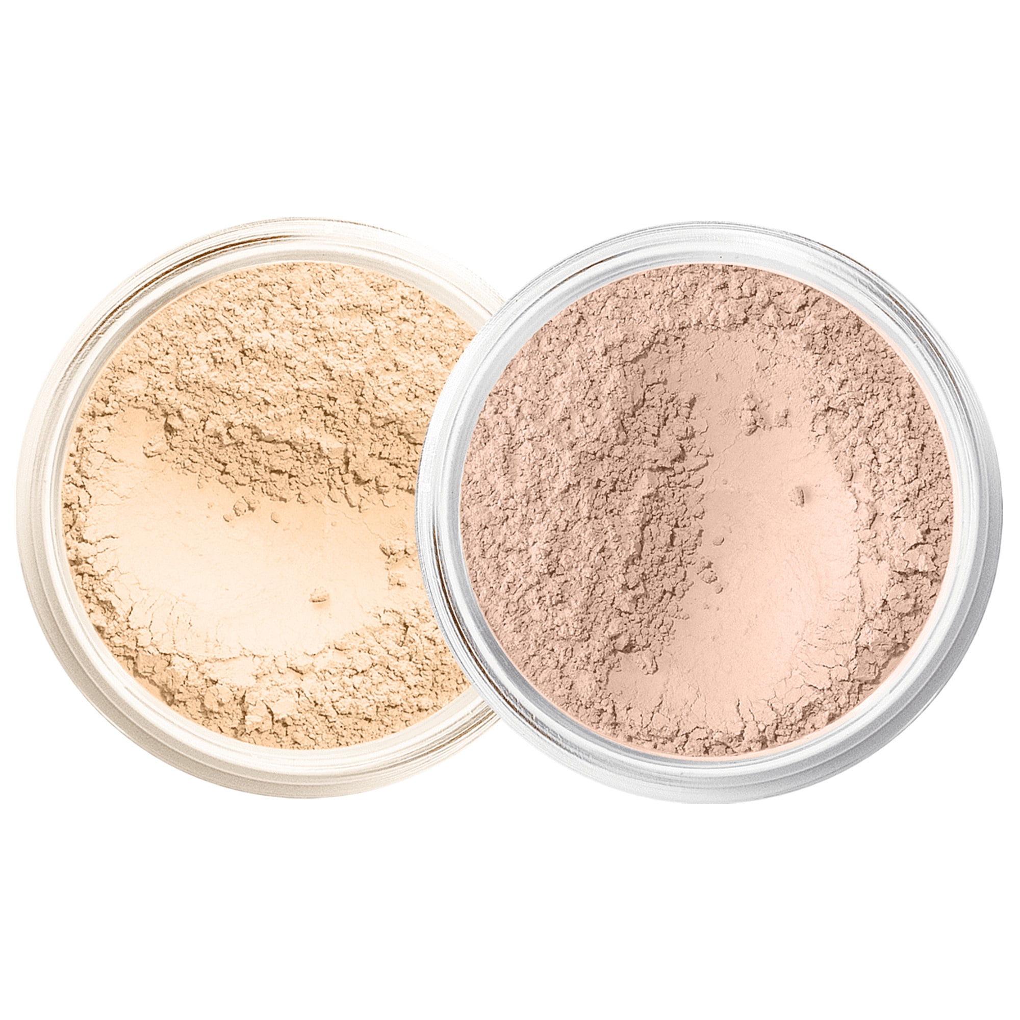 FOUNDATION & CONCEALER DUO (LIGHT & LIGHT CONCEALER) Mineral Makeup Kit Full Size Set Matte Bare Face Sheer Powder Cover
