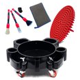 thumbnail image 1 of FOUNDLDF  Car Wash Bucket Base Bracket Set , (with Pulley Base + Grit Separator + Clay Mitt + Detail Brush) 18x18 inch Portable Car Wash Tool, 1 of 13