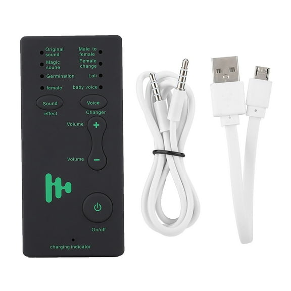 FOUNDLDF Portable Mini Voice Changer Live Broadcast Sound Card For Mobile Phone PC
