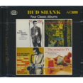 thumbnail image 1 of FOUR CLASSIC ALBUMS: BLOWIN' COUNTRY/BUD SHANK WITH SHORTY ROGERS & BILL PERKINS/BUD SHANK AND THREE TROMBONES/JAZZ AT CAL-TECH [CD] [1 DISC] [5022810700920], 1 of 1