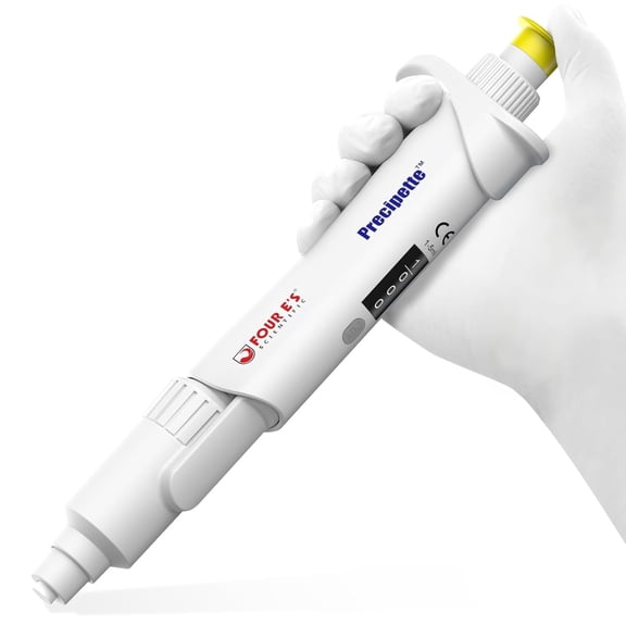FOUR E's Scientific 1-5ml Pipette, High Accurate Single-Channel Pipettor, Adjustable Variable Volume Micropipette for Laboratory