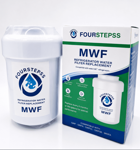 FOURSTEPSS MWF Refrigerator Water Filter Replacement, 1 Pack
