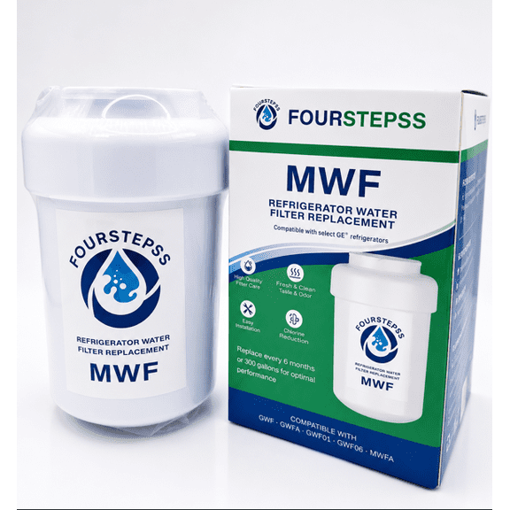 FOURSTEPSS MWF Refrigerator Water Filter Replacement, 1 Pack