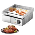 thumbnail image 1 of FOVOLAT Commercial Electric Griddle Countertop Electric Griddle Indoor 1700W Commercial Flat Top Grill Adjustable Temp Control 122-572 Restaurant Home Use kindly, 1 of 9