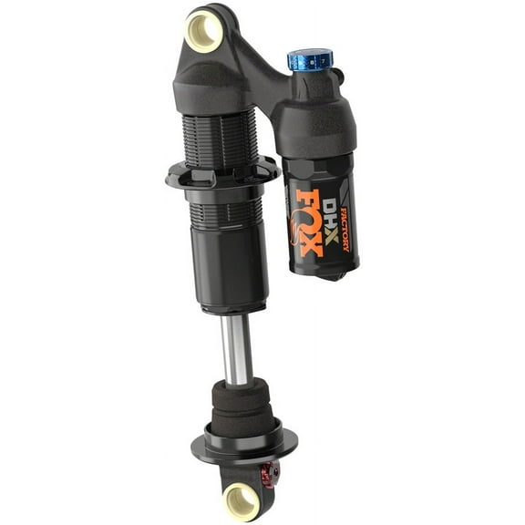 FOX DHX Factory Rear Shock - Metric, 230 x 57.5 mm, 2-Position Lever, Hard Chrome Coat
