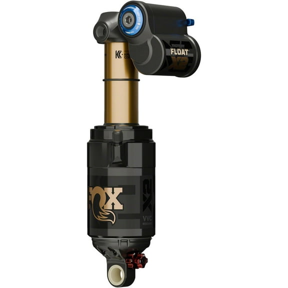 FOX FLOAT X2 Factory Rear Shock - Trunnion Metric, 185 x 55 mm, 2-Position Lever, Kashima Coat