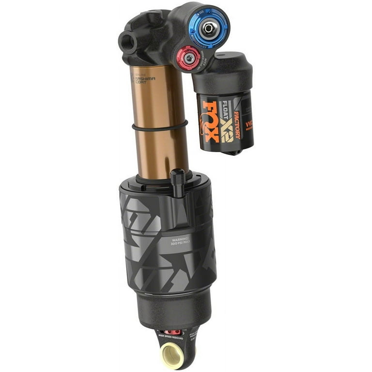 新品 FOX DHX2,RVS Kashima 225 x75 FOX FLOAT X2 Factory Rear Shock - Trunnion Metric, 225 x 75