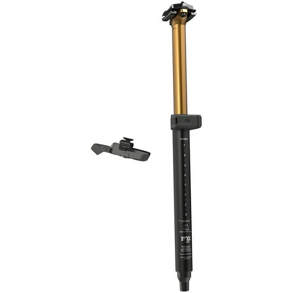 FOX Transfer Factory Neo Wireless Dropper Seatpost - 31.6 mm, 125 mm, Internal Routing, Kashima Coat