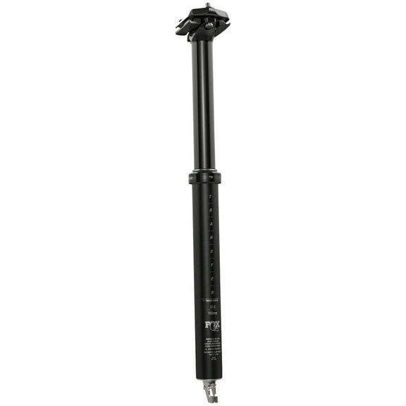 FOX Transfer Performance Elite Dropper Seatpost - 34.9 mm, 180 mm, Internal Routing, Anodized Black