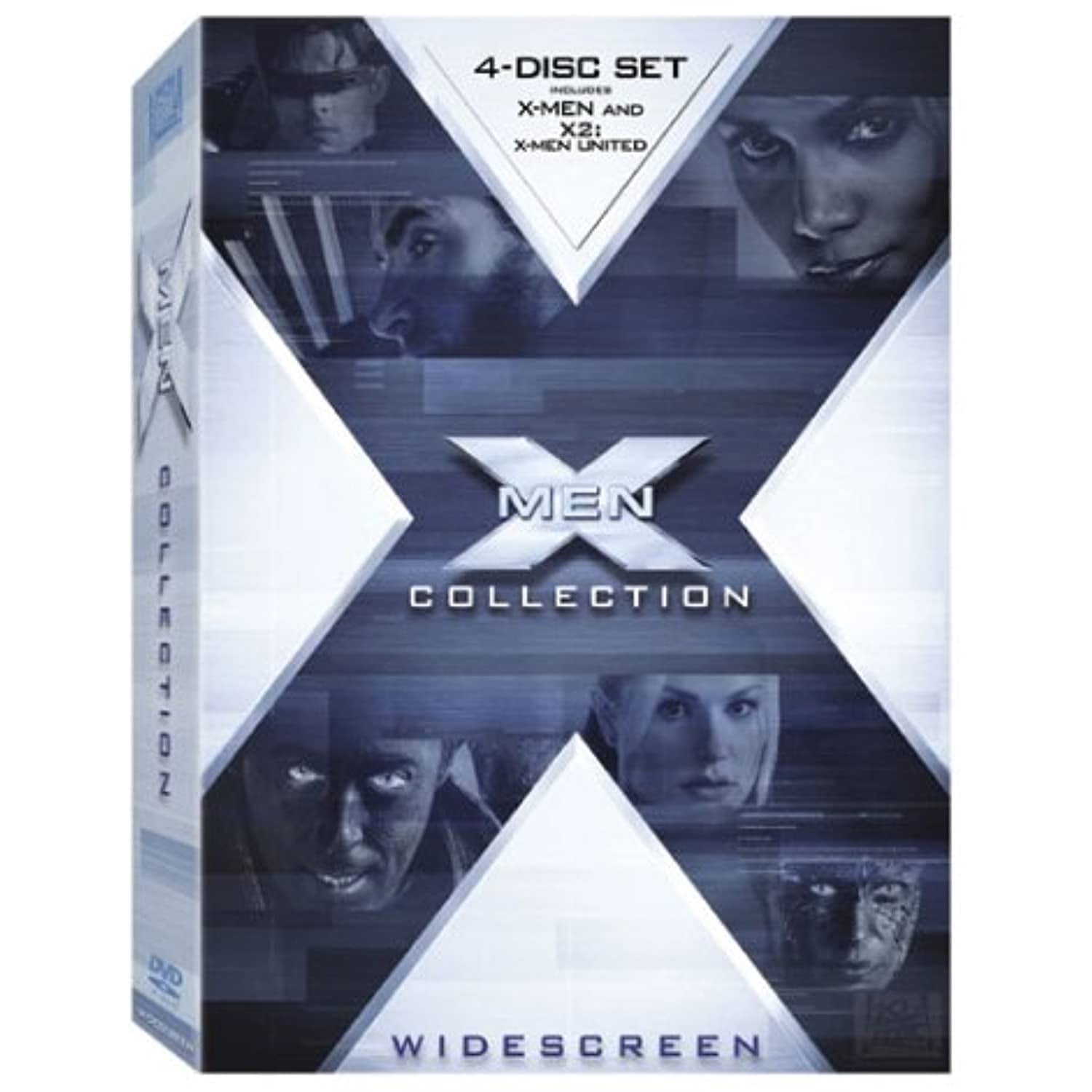 FOX X-Men Collection (DVD, Blu-ray) (4-disc) [2003] - Walmart.com