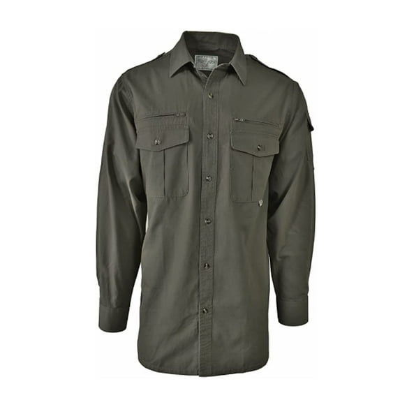 FOXFIRE Passport Shirt Long Sleeve, Color: Khaki, Size: ME (PSCKH-M)