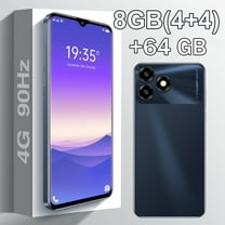 FOXIONO H88 Budget-Friendly Unlocked Smartphone, Android 14, 8GB RAM   64GB ROM, Dual SIM, Fast Processor, 4000mAh Battery (Black)