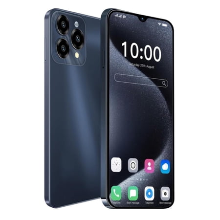 FOXIONO H91 Unlocked Smartphone | Android 14 | 8GB RAM + 64GB Storage | Dual SIM | Fast Performance & Long-Lasting 4000mAh Battery | Affordable & Reliable – Black