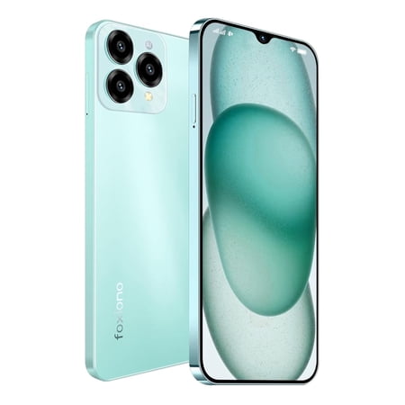 FOXIONO H91 Unlocked Smartphone | Android 14 | 8GB RAM + 64GB Storage | Dual SIM | Fast Performance & Long-Lasting 4000mAh Battery | Affordable & Reliable – Green