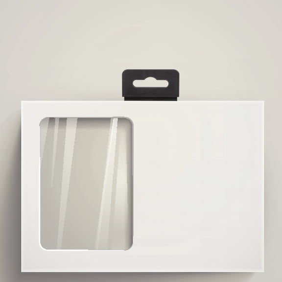 FOXNOVO 200Pcs Lightweight Display Hooks PVC Self-adhesive Retail Tags Hooks for Home Use