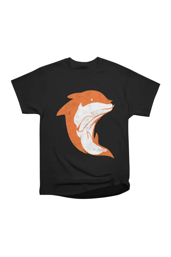 FOXPHIN T-Shirt Tee Gift For Him Merch For Her Apparel For Friend