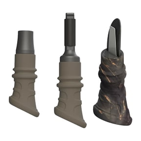 FOXPRO Furshack Pack Predator Hand Calls, 3-Piece Set, Bird, Rodent, and Coyote Distress Sounds (FURSHKPK)