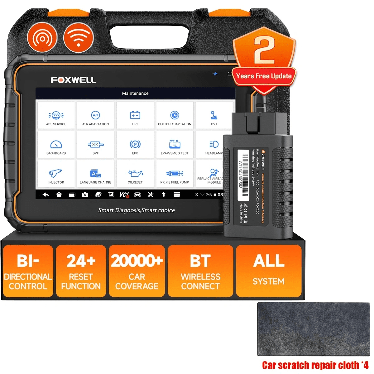 Foxwell Tire Sensor Scan Tools & TPMS Diagnostic Tools - Walmart 