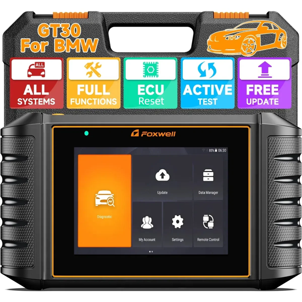 FOXWELL GT30 Bidirectional Car All System Active Test OBD2 Scanner Car