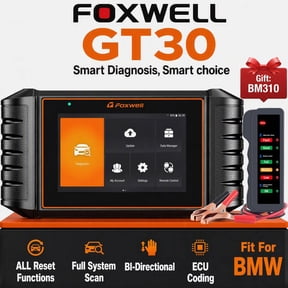 FOXWELL GT30 Diagnostic Scanner Full-system Bidirectional Diagnostics for BMW Vehicles+BM310 (BM310 No Wireless Function)