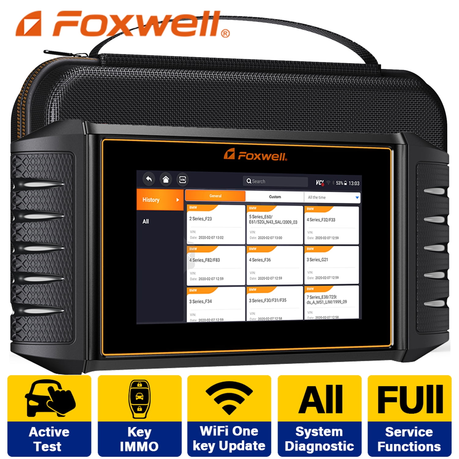 FOXWELL NT-710 OBD2 Scanner Automotive Diagnostic Tool Full System