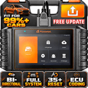 FOXWELL NT-710 OBD2 Scanner for All Cars, Full System Bi-Directional Diagnostic Scan Tool, 30+ Reset, ECU Coding, Active Test, Lifetime Free Update Code Reader