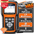 thumbnail image 1 of FOXWELL NT530 Plus for VAG All Systems OBD2 Scanner, All Maintenance Service Bidirectional Diagnostic Scan Tool OBD2 Scanner Automotive Code Reader, 1 of 11