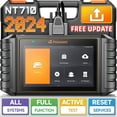 thumbnail image 1 of FOXWELL NT710 OBD2 Scanner Fits for Honda Acura Automotive Diagnostic Tool Full System Code Reader Bi-Directional Control Active Test All Service Battery Registration EOBD OBD Scan Tablet Auto VIN, 1 of 8