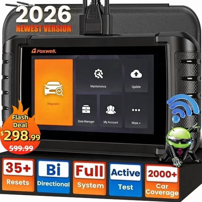 ナオ　バーゲンセール‼️ Foxwell NT809 OBD2 Car Diagnostic Scanner, Auto Vehicle Tool, Full