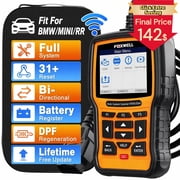 FOXWELL NT510 ELITE OBD2 Scanner For BMW Bidirectional Full Systems Car Diagnostic Scan Tool Active Test SRS EPB SAS Code Reader