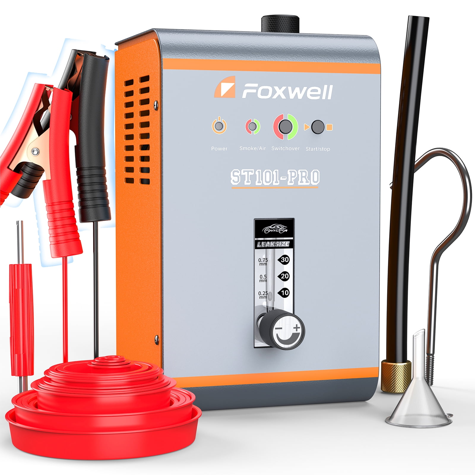 FOXWELL 0.5 PSI EVAP Smoke Machine Automotive Built-in Air Pump ...