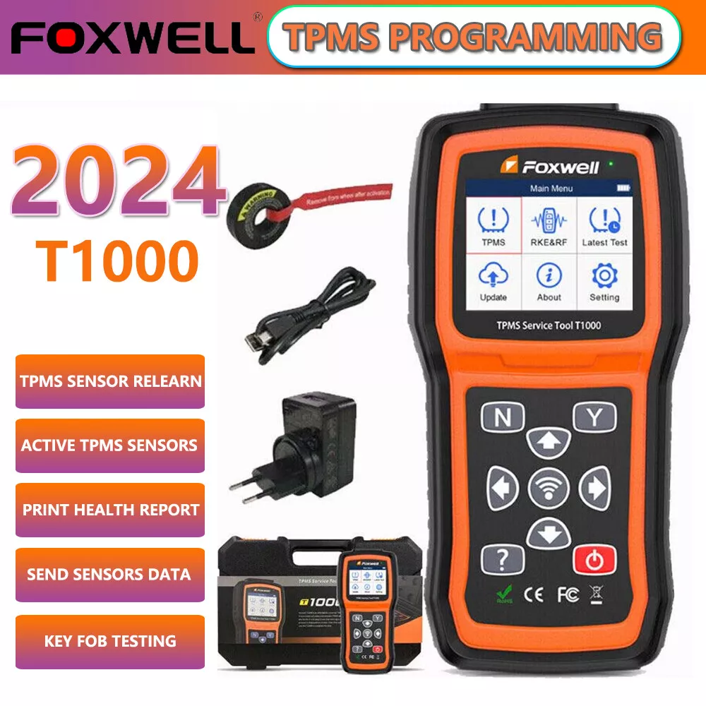 FOXWELL TPMS Programming Relearn Activation Tool, Full TPMS Services